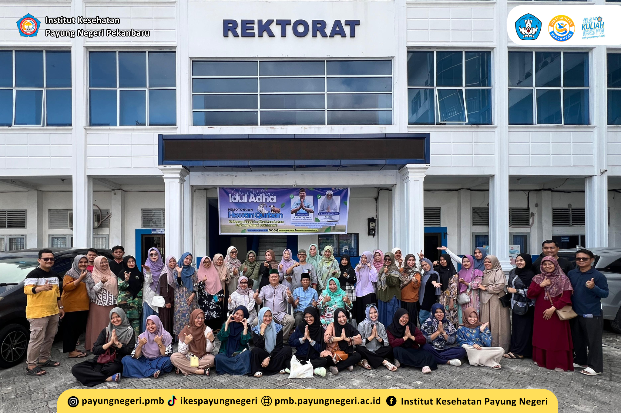 Dalam Rangka Perayaan Hari Raya Idul Adha, Ikes Payung Negeri Sukses Gelar Kegiatan Qurban Bersama